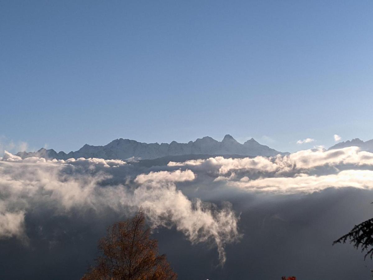 Maison Familiale En Montagne Avec Vue Merveilleuse Sur Le Massif De Belledonne Saint-Bernard  Ngoại thất bức ảnh